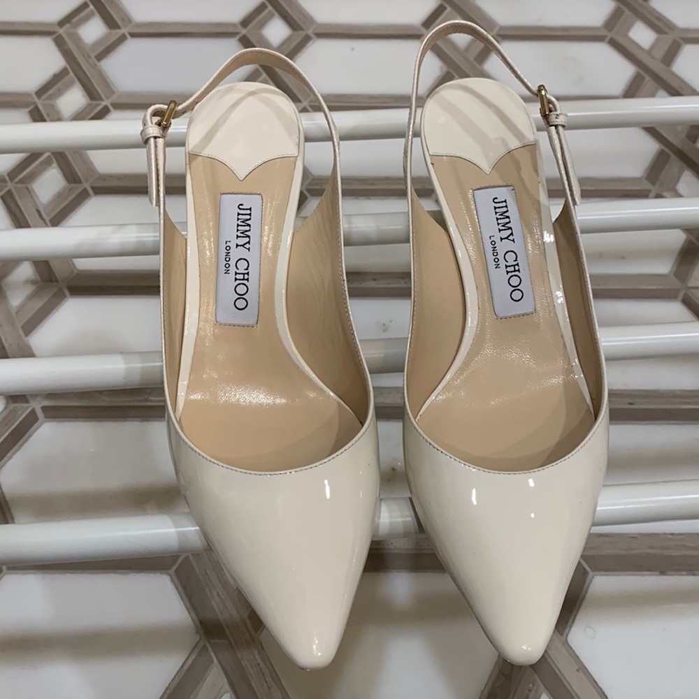 Jimmy Choo sling back heels